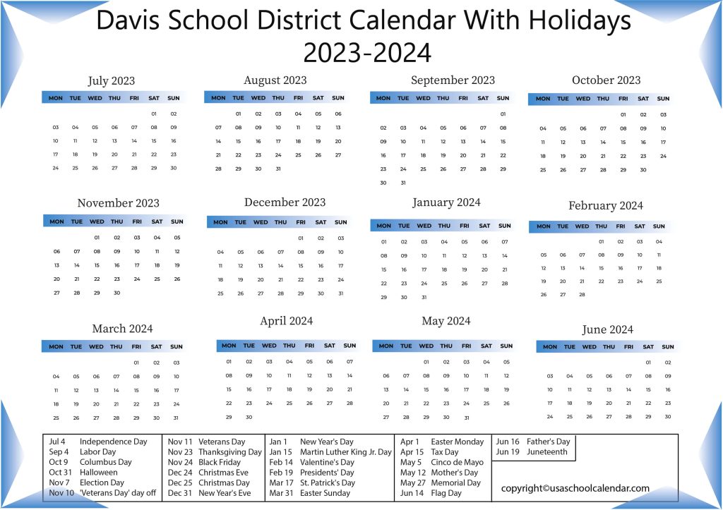 Davison Community Schools Calendar